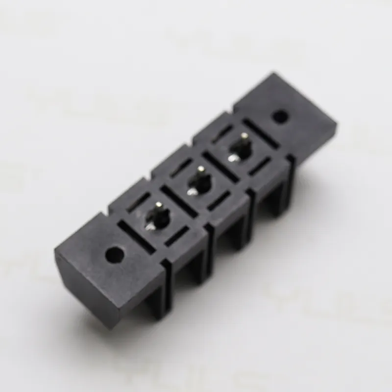 9,5 мм водонепроницаемый клеммный блок 6 pin Винт Барьер на мини-разъем «папа» блок