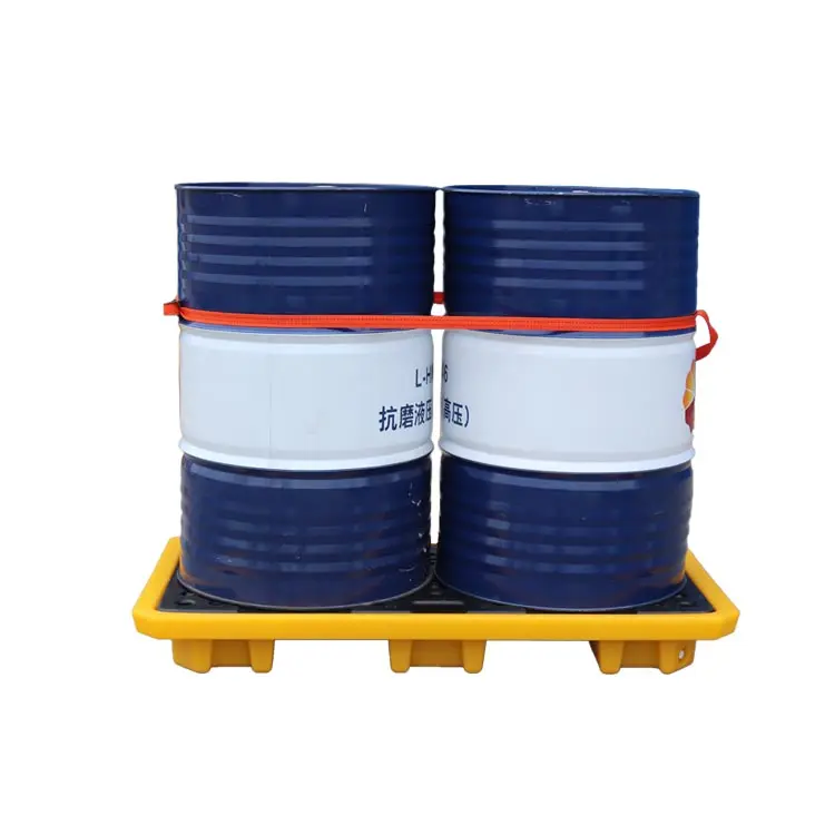 pallet manufacturer HDPE Containment Pallet Drum Spill Pallets For Storage Of oil Drums