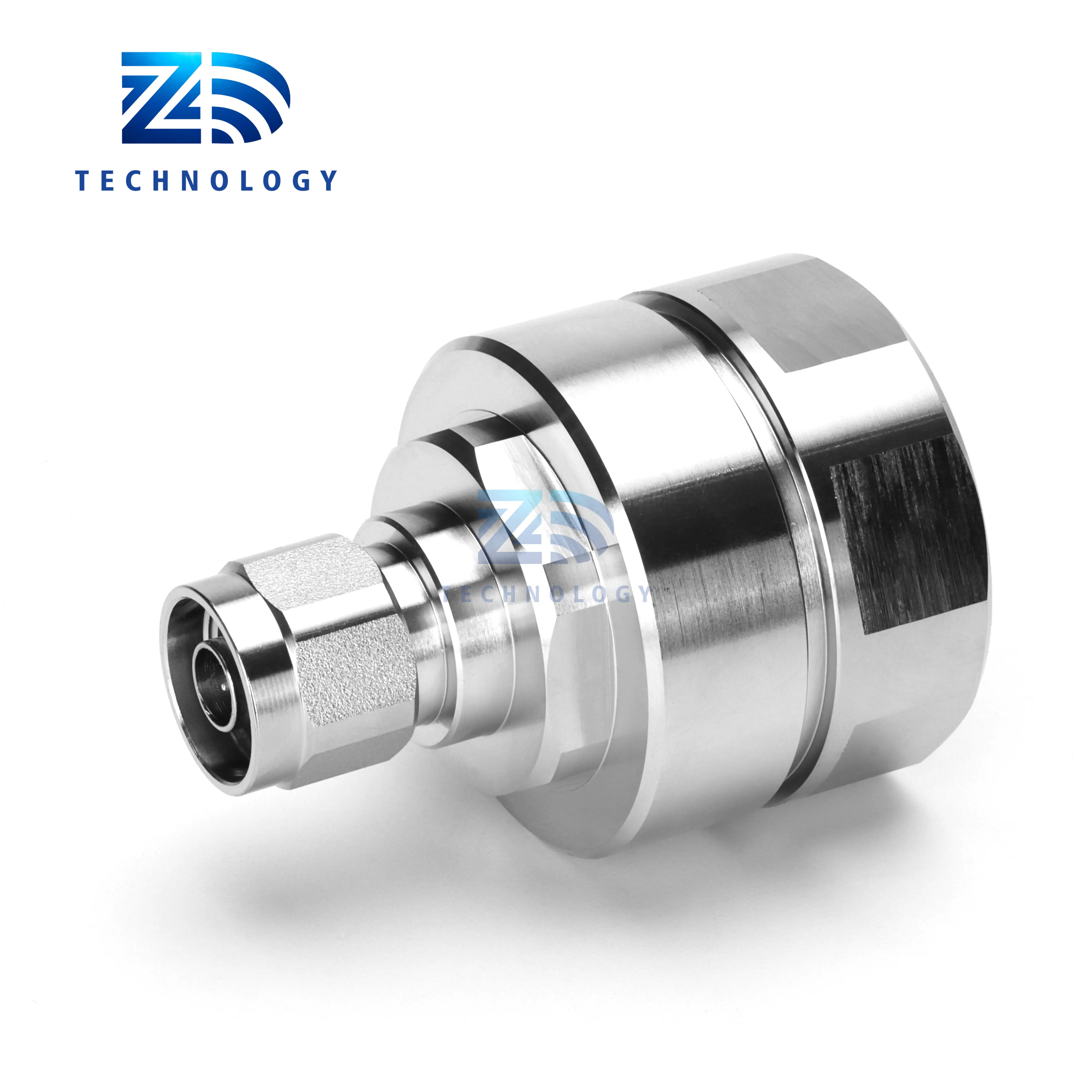 ZD Brand Rf coaxial connector N male connector for 1-1/4 feeder cable