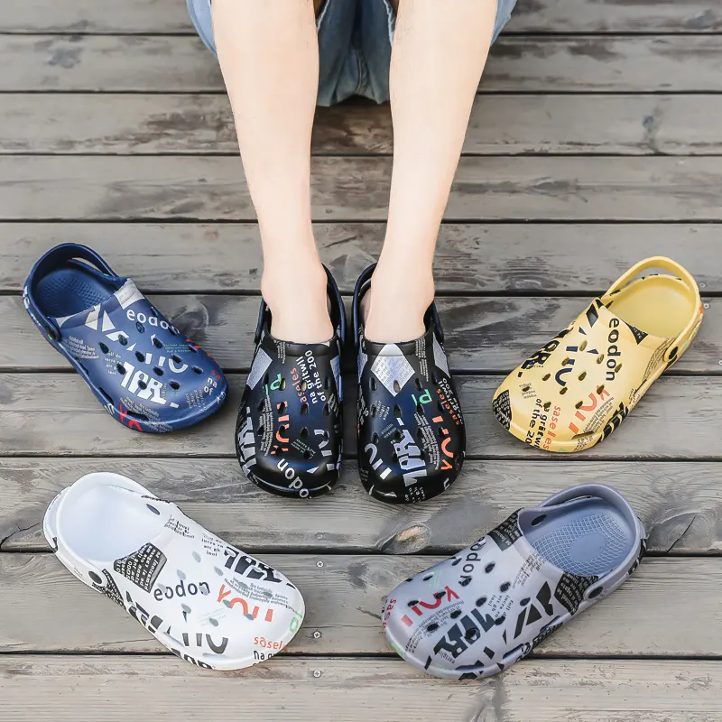 Cros Beach Gardening Summer Designer Clogs EVA Platform Cros For Men Custom Slippers Sandals Wholesale Men'S Clogs Cros Shoes