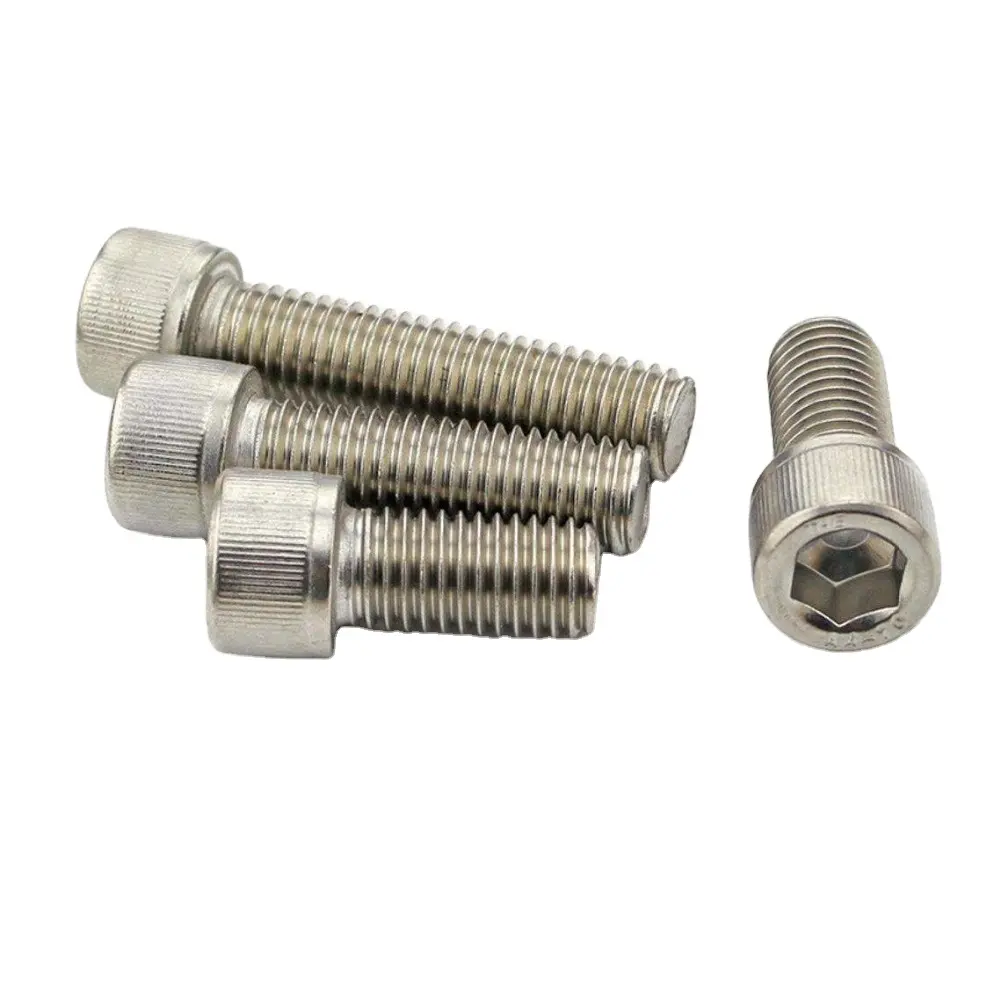 chinese supplier bolt nut and washer DIN912 stainless inner hex head bolt