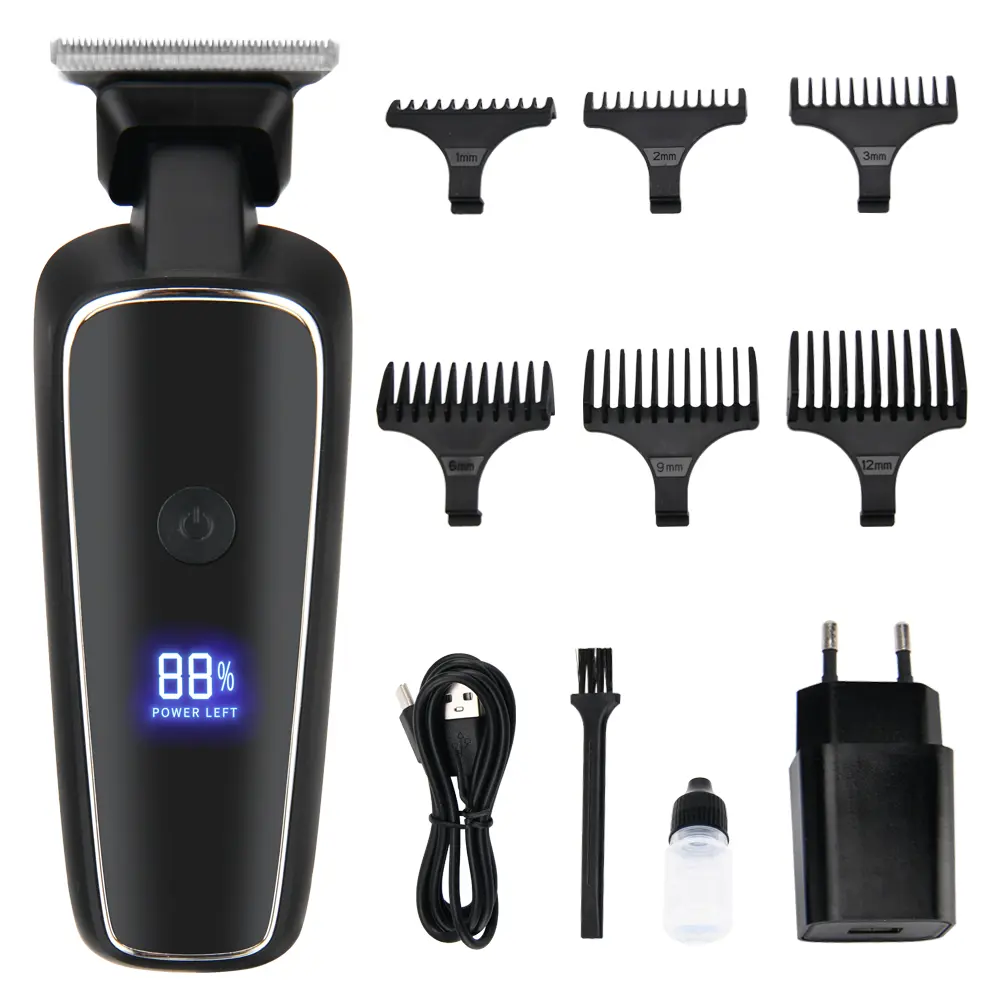 Pritech машинка для стрижки волос, профессиональная машинка для стрижки волос парикмахерское USB аккумуляторная электрическая аккумуляторная машинка для стрижки волос для мужчин