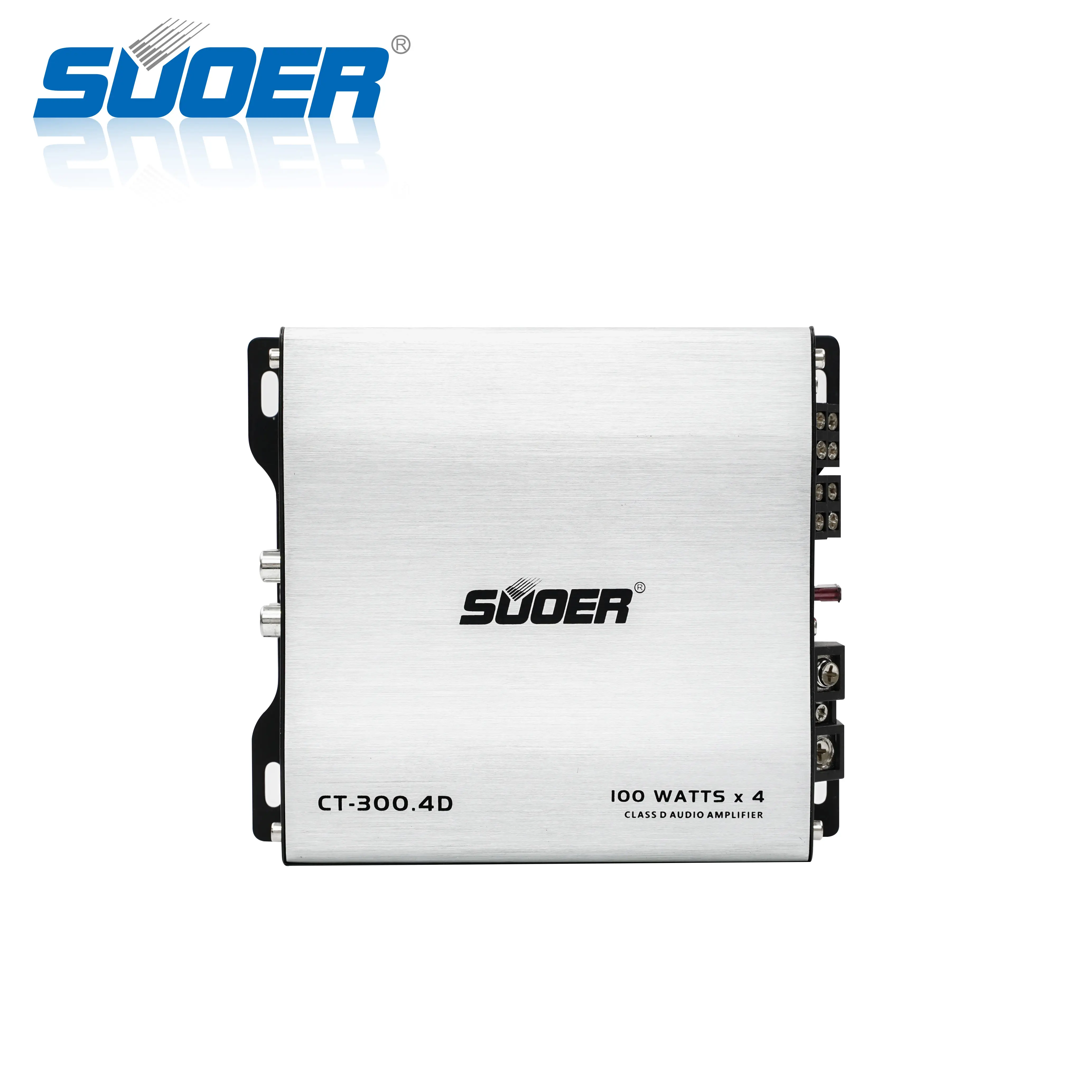 Suoer CT-300.4D-U 4 channel full range class D car amplifiers