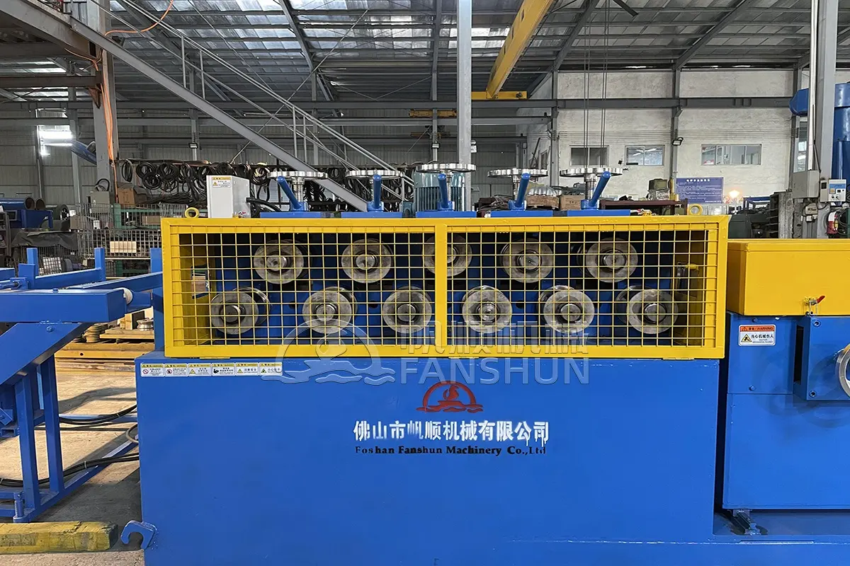 China Manufacture Bar Straightening Machine Hexagon Rod Square Rod Special Share Brass Rod 22 Wheels Straightening Machine