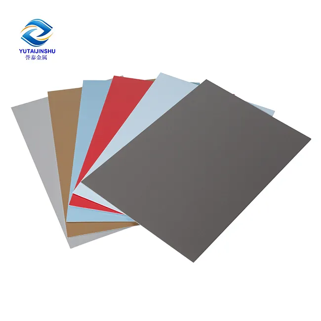 Цветной алюминиевый лист толщиной 0,2 мм 0,7 мм