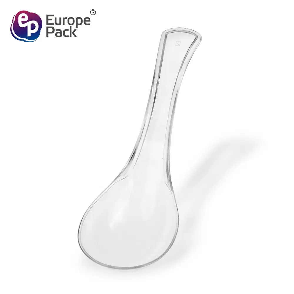 Factory direct new products disposable ps crystal spoon for food