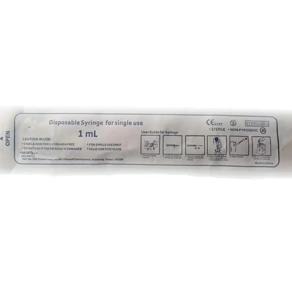 A-Faith Good price disposable syringe for single use Cheaper syringe with needle 1ml 5ml syringe for hospital with CE ISO