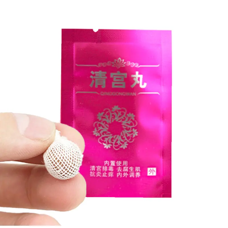 Factory price herpes treatment organic tampons Newly Supply herbal vaginal tightener detox pearls