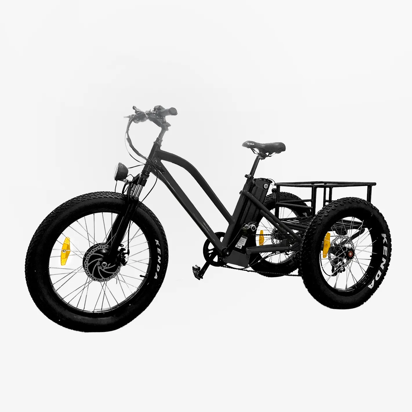 Новый Дизайн Электрический велосипед 3-х колесный Электрический Грузовой Велосипед, способный преодолевать Броды для взрослых (RSD-706)
