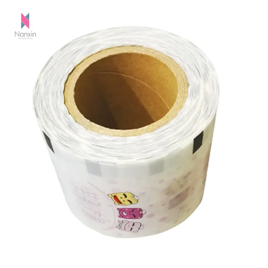 Eco-friendly Biodegradable Plastic Sealing Roll film Paper PLA Laminated Bubble Tea Cup Sealer Film for PP or Paper cups