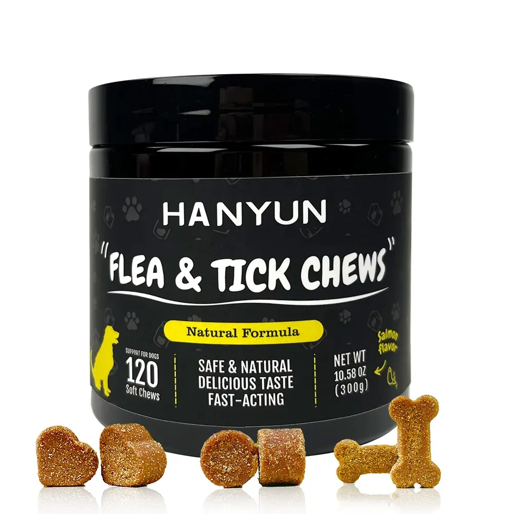 Oem & Odm Dog Health Supplement Flea Tick Chewables Bite Prevention Keep Away Pests Boosts Immunity Flees And Ticks For Dogs