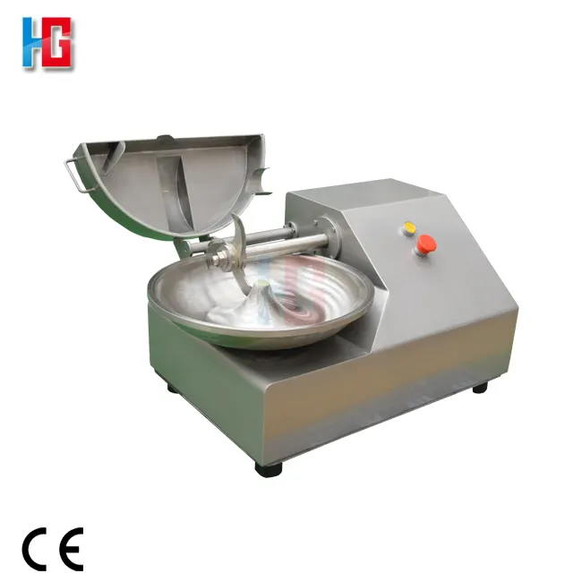 10L Professional High Speed Meat Bowl Cutter Machine Food Cutting Mixer