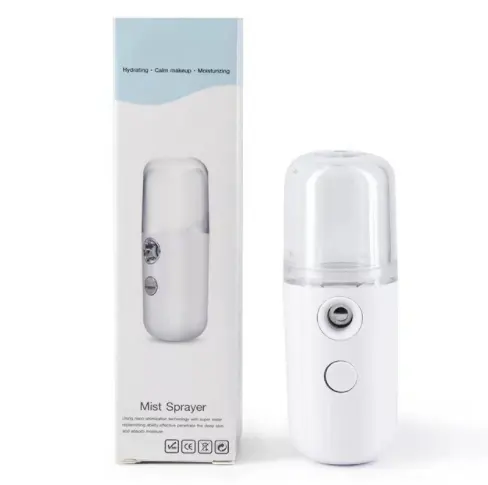 USB Rechargeable Nano Spray Water Supply Instrument 30ml Portable Facial Steamer Hydrating Skin Face Care Tools