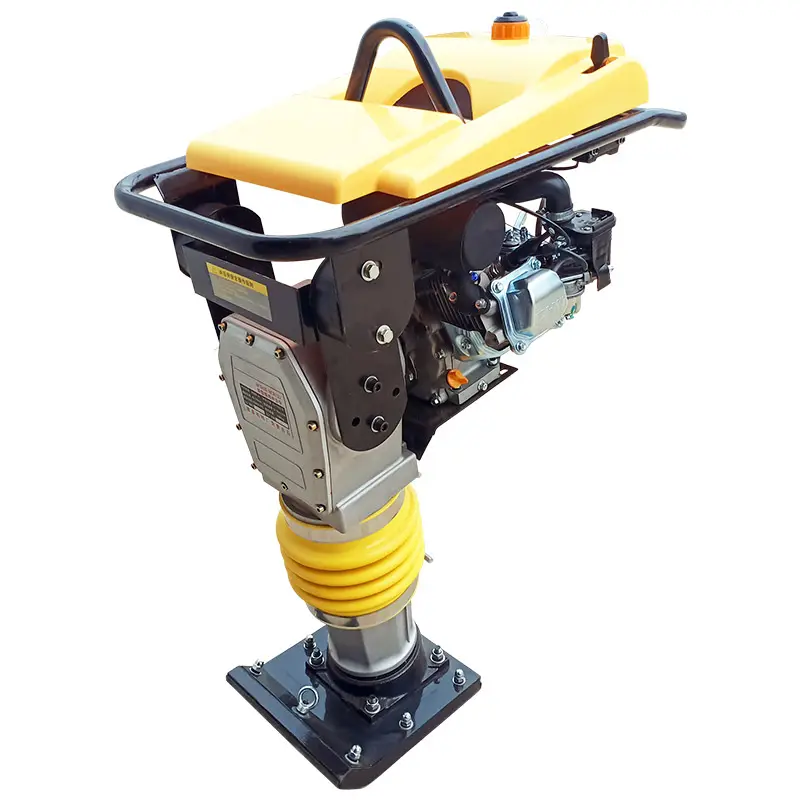 Earth Rammer Price 5.5hp Gasoline Engine Vibratory Rammer Compactor Gx160 Petrol Hand Tamping Rammer For Sale