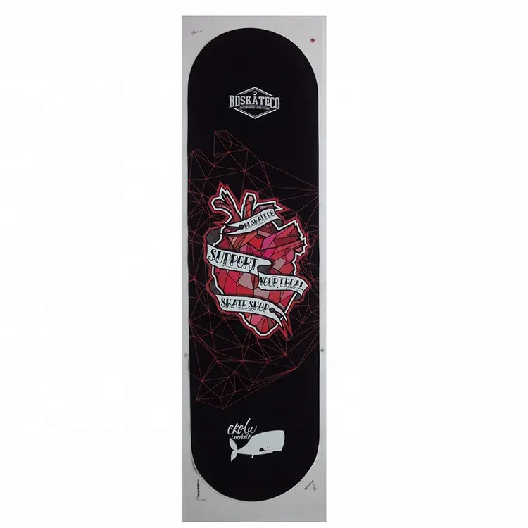 Heat Transfer Print Logo for Professional Skateboard decks custom graphic