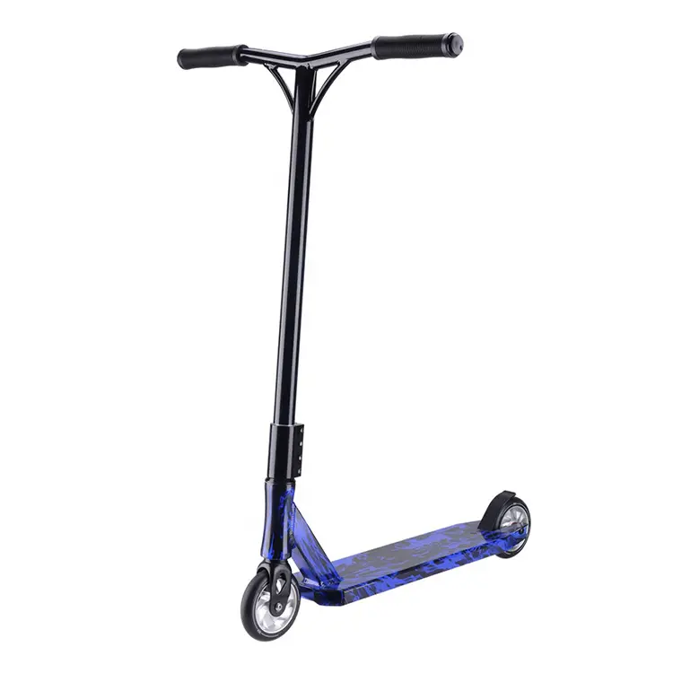 Дешевые трюковые самокат 2 колеса Kick скутеры ножной скутер велосипед, способный преодолевать Броды для детей и взрослых