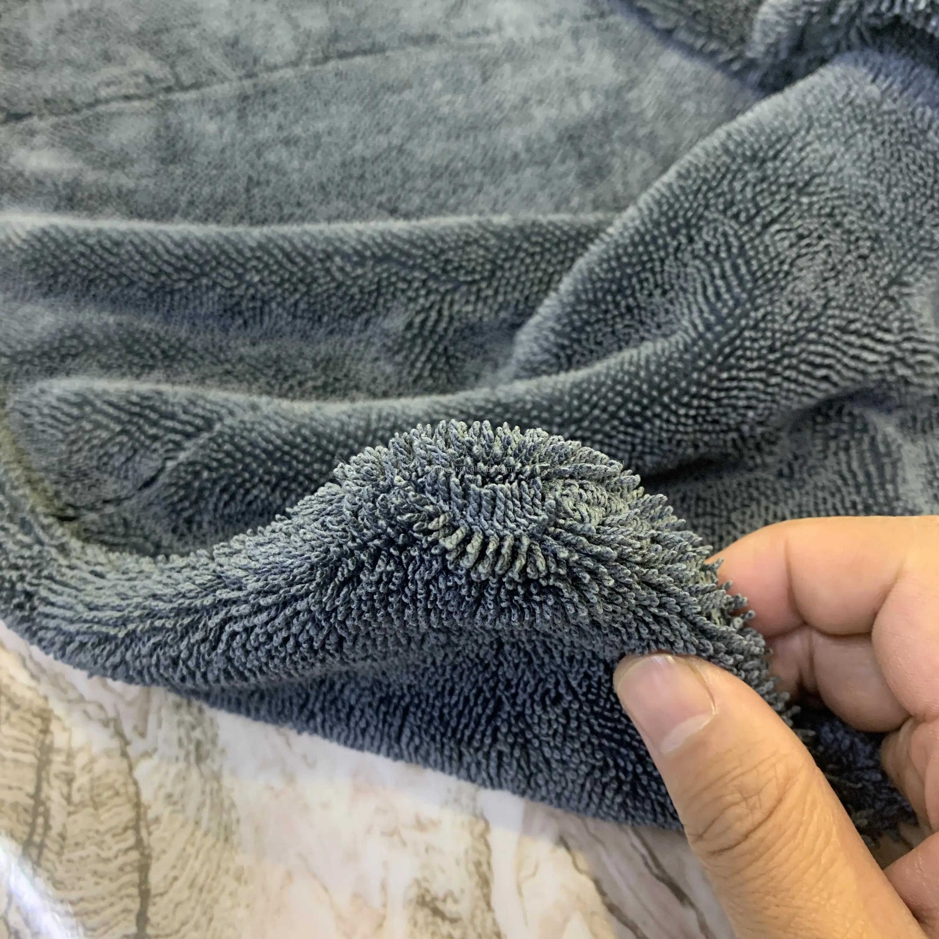 Корейское качество, г/кв. М, безгранное полотенце из микрофибры с изогнутой петлей для сушки и чистки деталей автомобиля, ткань из микрофибры