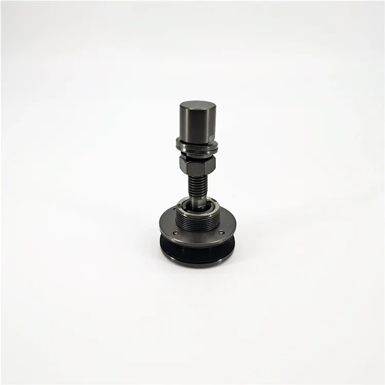 In stock matte black stainless steel glass spider routel fitting for glass spider system