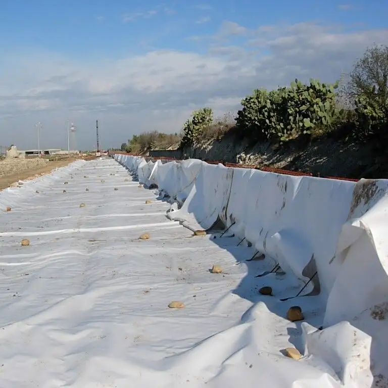 150g 200g 250g Non Woven Fabric Geotextile for Slope Protection/Slope Reinforce