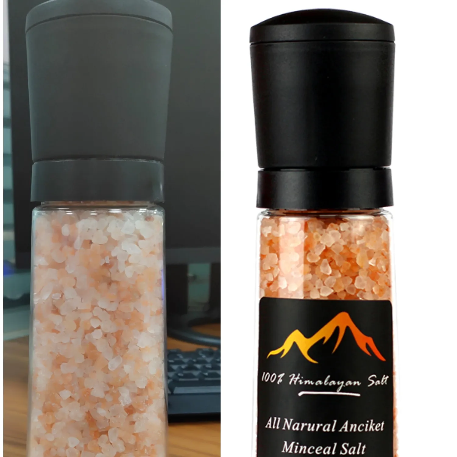 Himalayan Edible Salt Food Grade Natural Pink Table Salt Pink Salt Giant Spice Grinder Wholesale