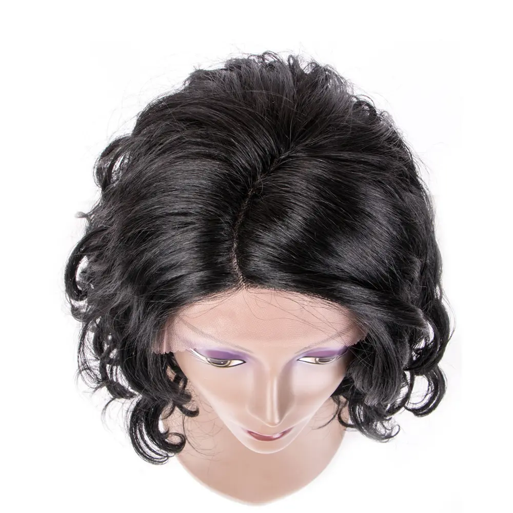 В наличии, Женские синтетические парики из человеческих волос Amazon