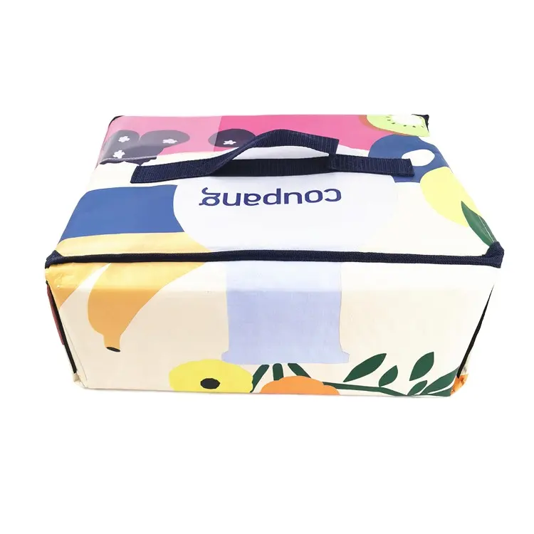 Многофункциональный коврик для пикника, складная коробка для пиццы с волшебной лентой, большая изолированная сумка-холодильник