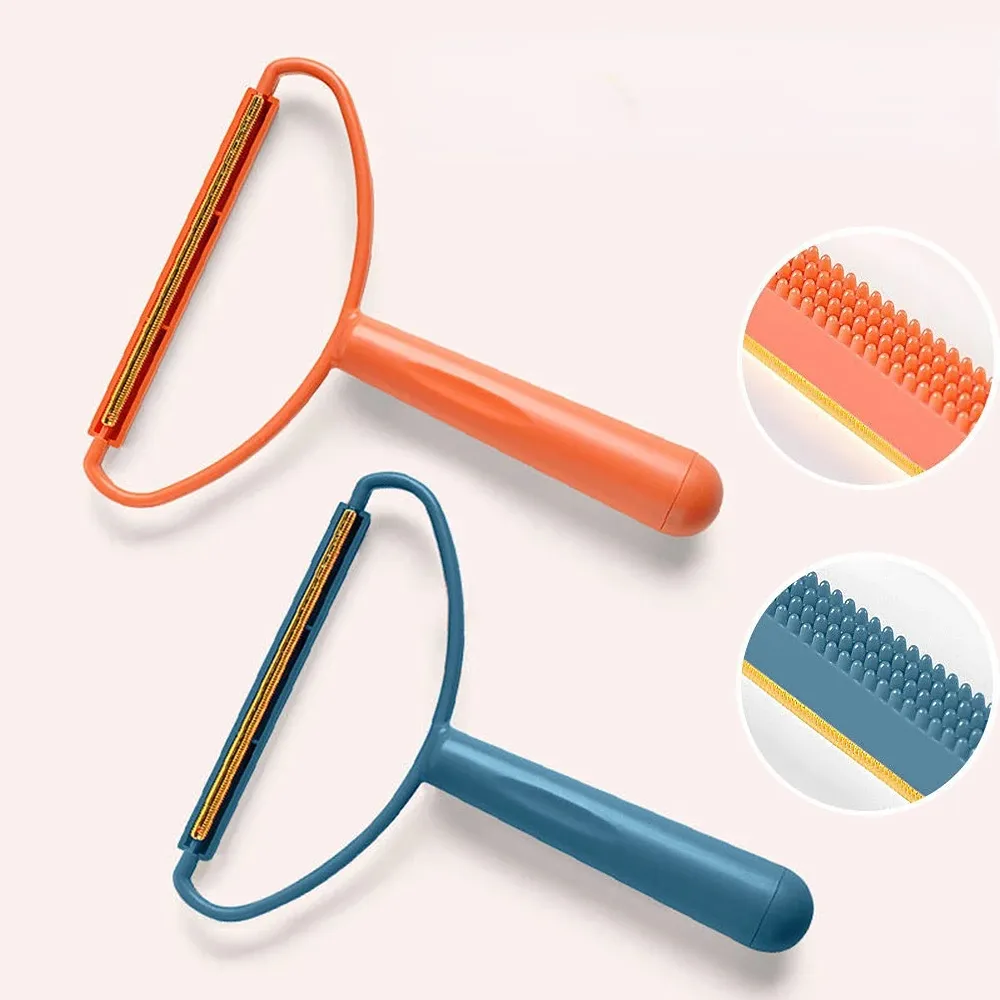 Manual Cleaner Washable Reusable Mini Brush Tools Pet Hair Clothes Fabric Shaver Portable Lint Remover