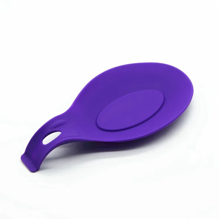 Nonstick Heat Resistant Spoon Holder Spatula Rest  Food Grade And BPA Free Silicone Spoon Rest for Stove Top