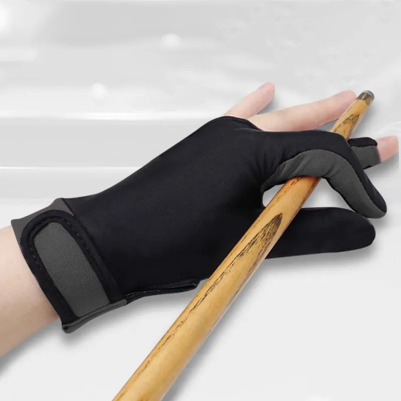 custom Nylon 3 Fingers Glove for table tennis gloves anti-slip sports billiards gloves