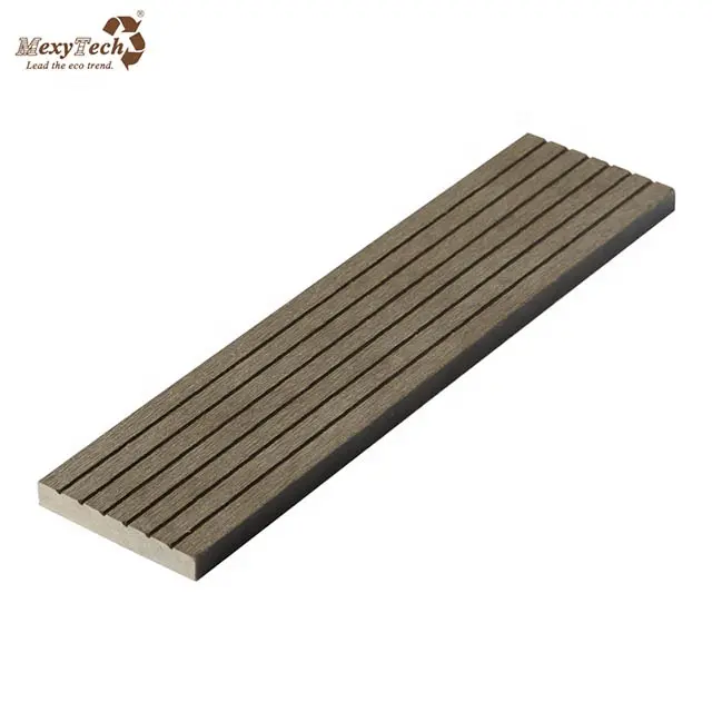 Solid WPC Decking Fascia Board for Outdoor Floor Edge Covering