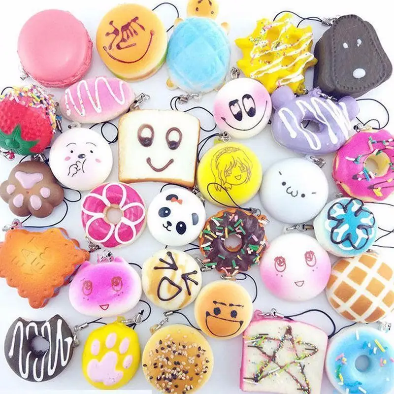 Hot selling pressure relieve toy 20 pack random packing Kawaii Jumbo PU squishy slow rising squishy toy