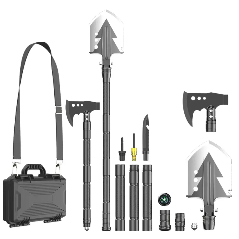 Multifunctional Emergency Survival Camping Shovel Kit