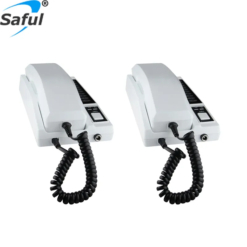 Hot selling 433MHz wireless handset intercom for many apartment door to door calling