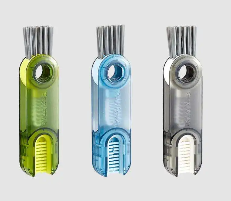 Wholesale Washing Tool Groove Washing Straw Cleaner Tool 3 in 1 Multifunctional Cleaning Brush