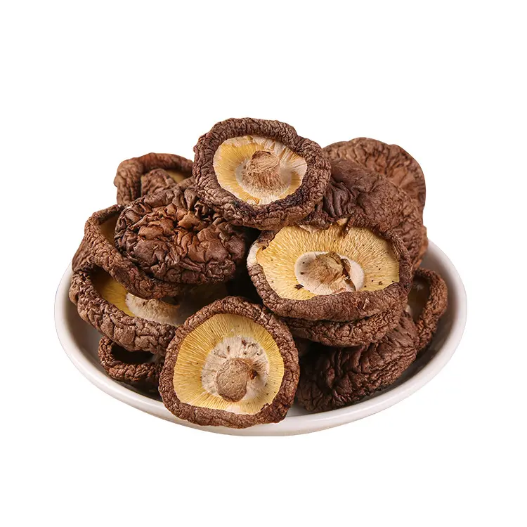 Factory Wholesale Price Dehydrated Mushroom Dried Plain Shiitake Mushrooms