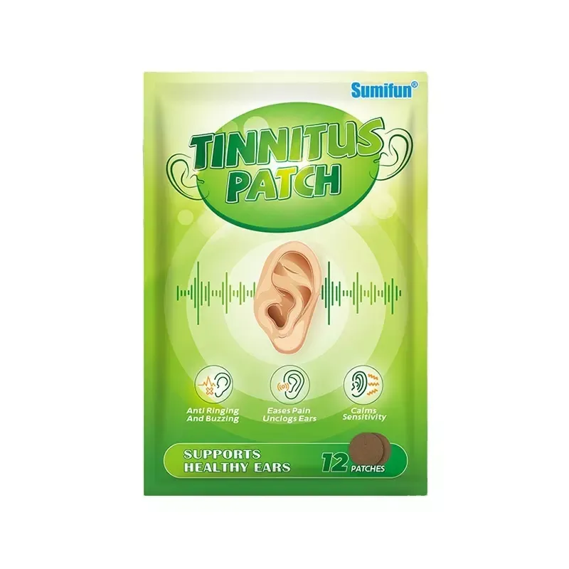 Фабрика OEM 12 шт./пакет в ушах здравоохранения патч используется для боль в ухе защиты потери слуха стикеры Натуральный китайский штукатурка