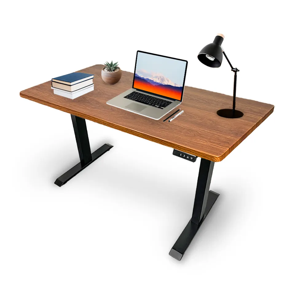 Настольный регулируемый стол, подъемный стол с подставкой, роскошный стол с подвижным стоячим офисом, компьютерная рабочая станция для дома