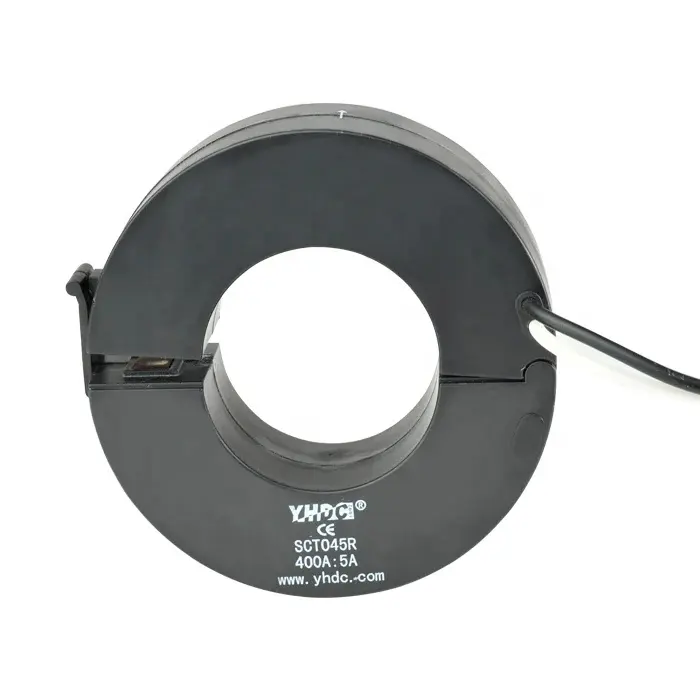 YHDC 100A-600A Split core current transformer,current clamp,current sensor SCT045R 45mm diameter circular type CT clamp