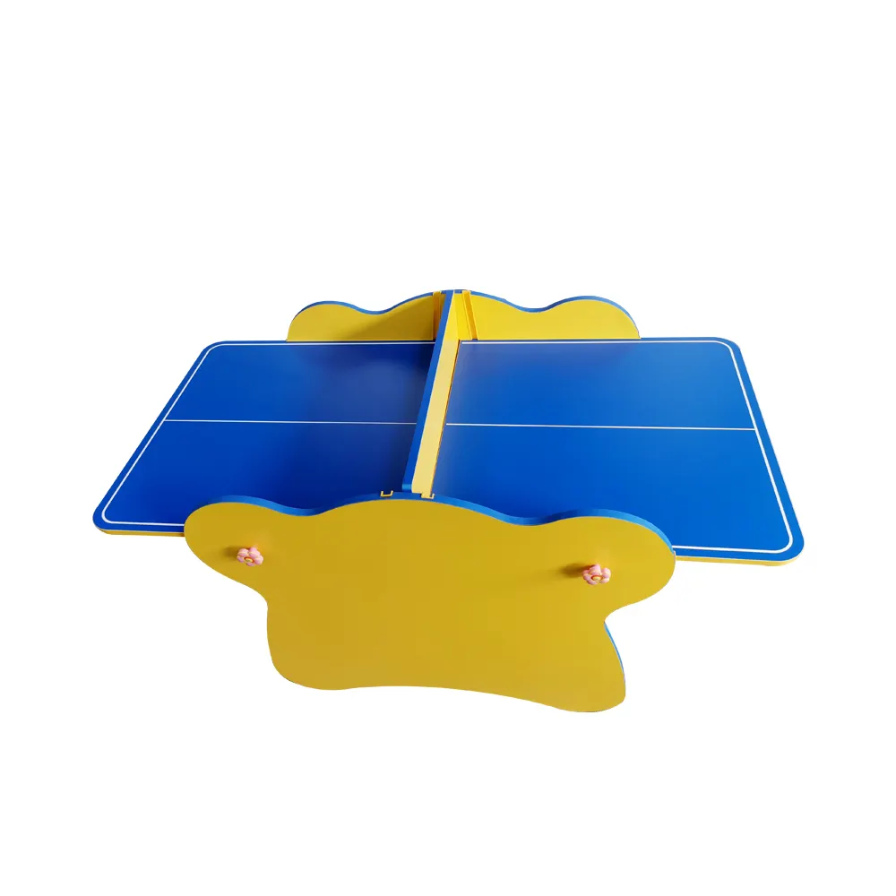 YoungJoy YJ Sports Children's Mini-table Tennis Table Simulation Removable Foldable Portable Multifunctional Home Park School