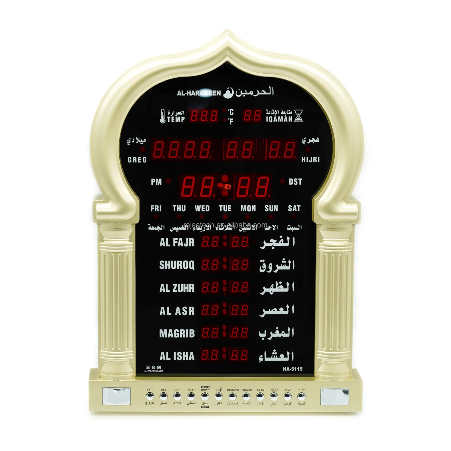 Настенные часы AL-HARAMEEN производителей, кварцевые часы с батарейками