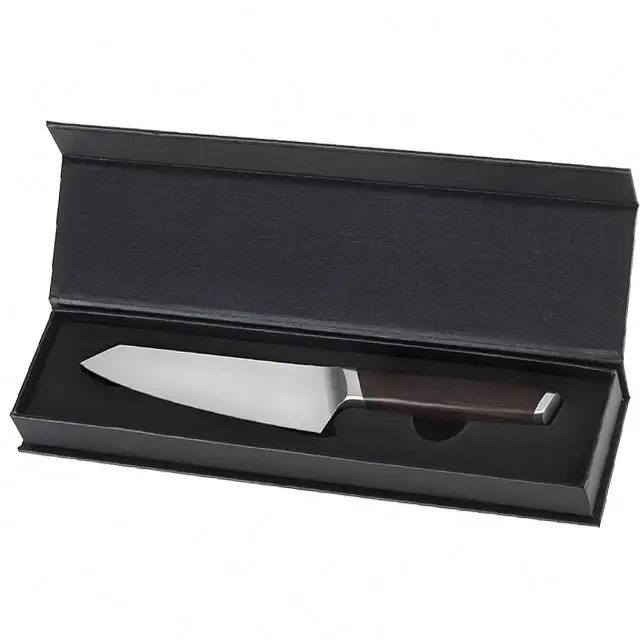 5 дюймов Универсальный нож японский Филейный нож 5CR15MOV kiritsuke нож для очистки овощей и фруктов с эбенового дерева с Магнитная подарочная коробка