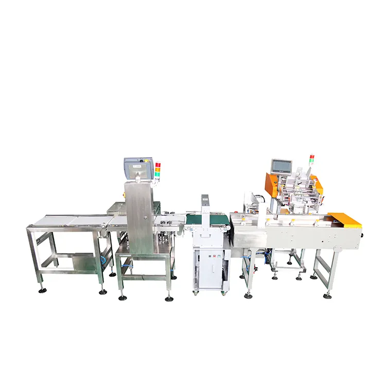 Friction Feeder With Bundling And Weighing Machine