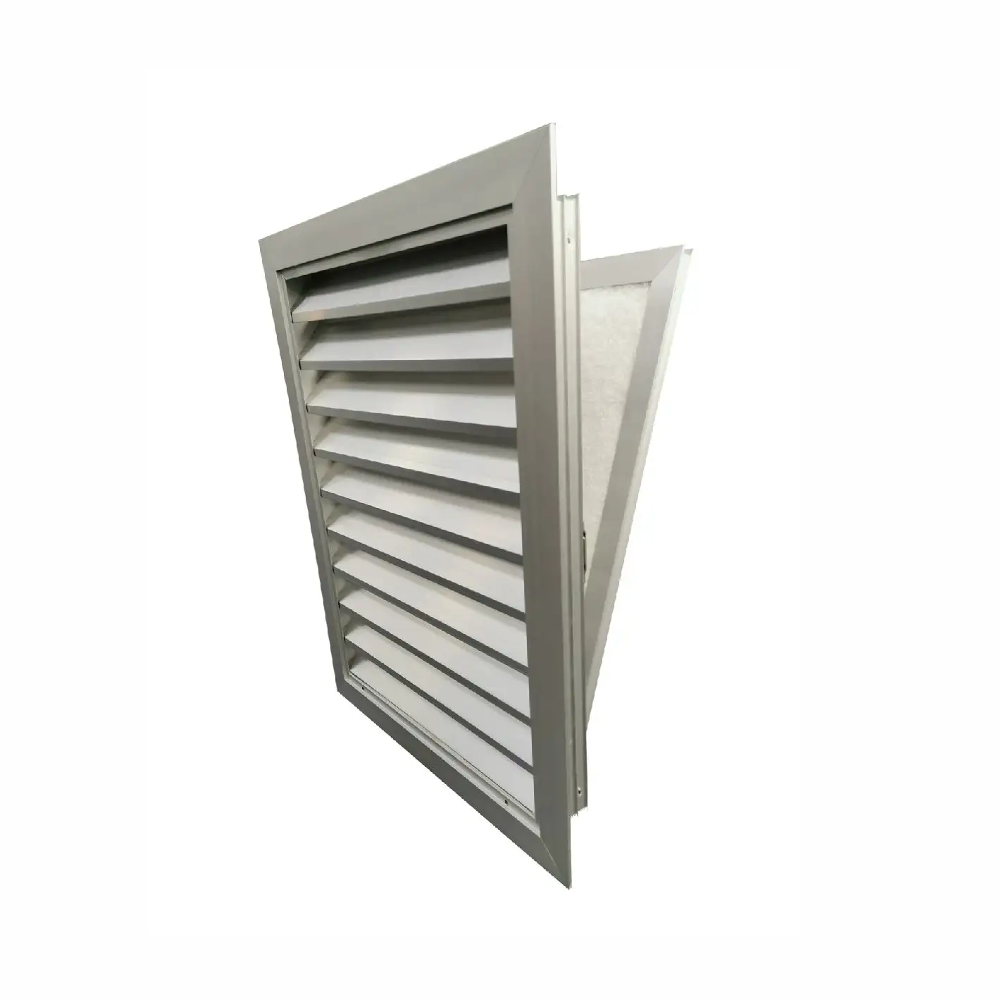 High Class Aluminium Plantation Shutter Blinds Profile  Outdoor  Louver For Equipment Cabinet