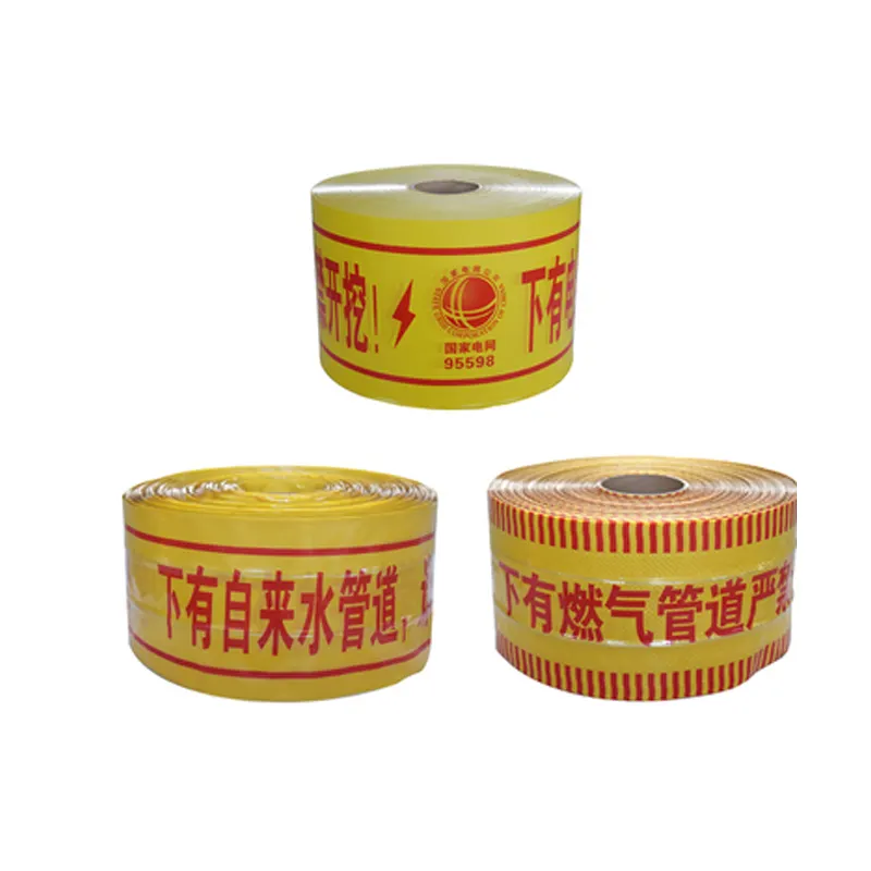 Warning Tape Road Warning Tape For Barrier Demarcation Use