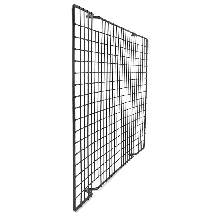 Best Seller Pizza Bread Barbecue Biscuit Cooling Net Stainless Steel Cooling Rack Non-stick Black Wire Mesh Rack