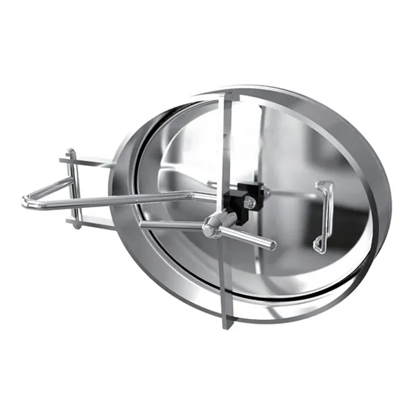 Sanitary Stainless Steel Oval Manhole Cover for Tank