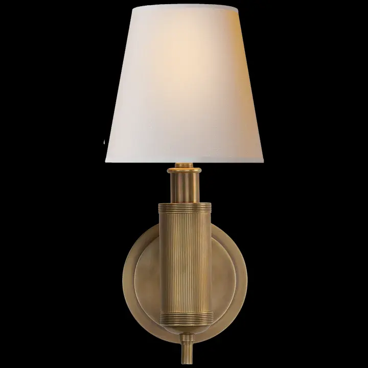 Настенный светильник в скандинавском стиле из латуни, простой прикроватный латунный лампа для столовой, зеркала, передней спальни, ванной комнаты