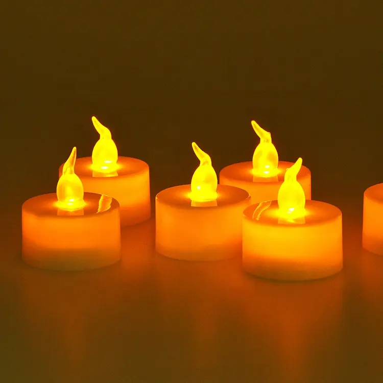 Wholesale Home Decoration Flameless Smokeless Safety Led Candle Tea Candles Flash Light CR2032
