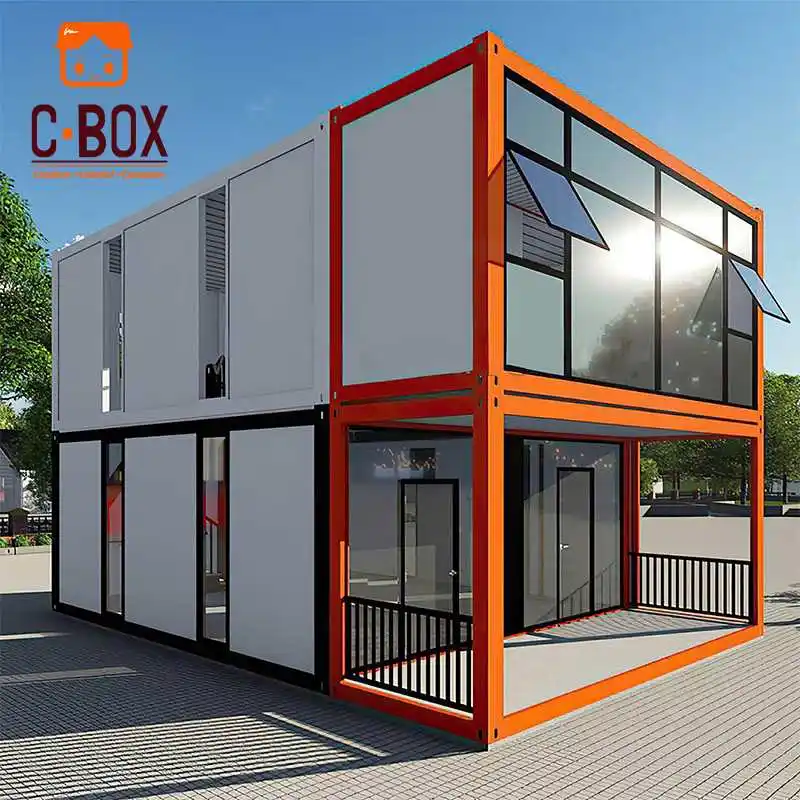 Cbox 40ft 20ft Folding Steel Fast Assembly Container Office Movable Container Warehouse Support Online Guide Free 3D Design