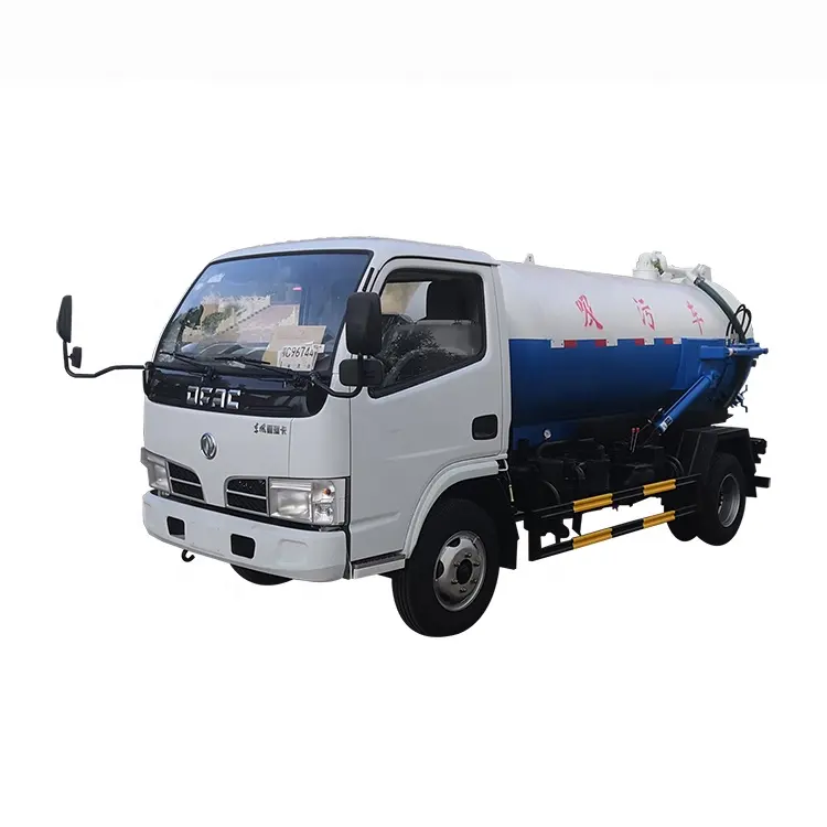 Foton small sewer suction and cleaning truck, 3000liters sewage truck for sale